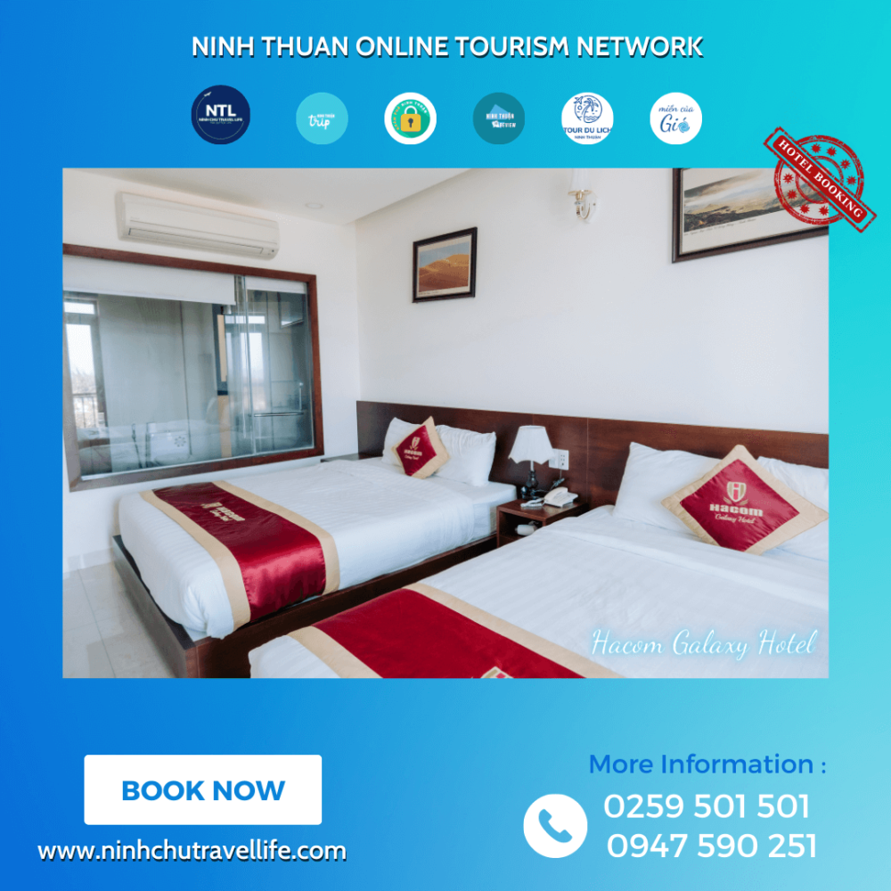 Đặt phòng khách sạn Hacom Galaxy Ninh Thuận ưu đãi giá tốt