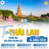 Tour Chiang Mai Thái Lan 4 ngày 3 đêm đáng trải nghiệm nhất